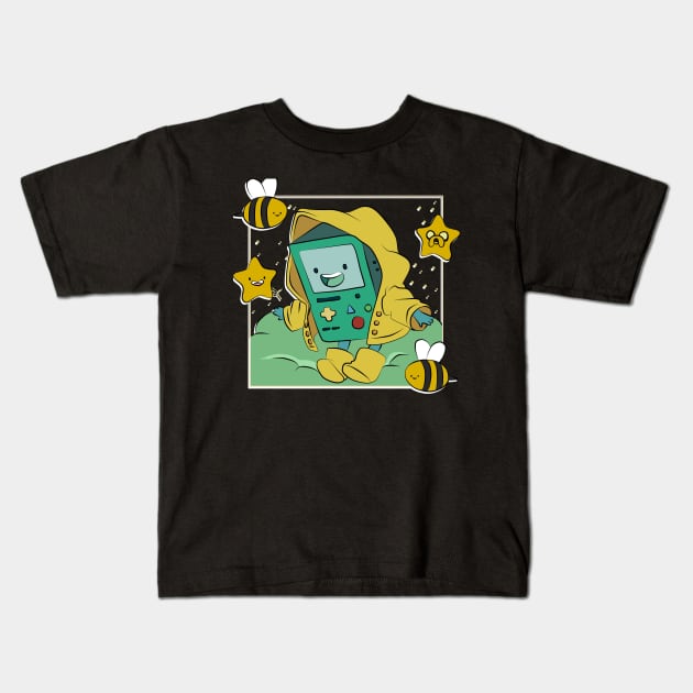 Bimo _Beemo Cartoon_Trends Kids T-Shirt by Infinirish